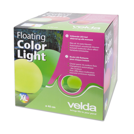 floating color light 40cm