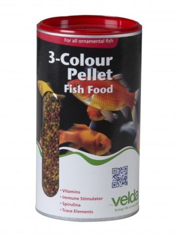 3-Colour Pellet Food 880 g / 2500 ml