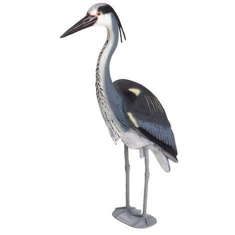 Vijverfiguur Blauwe reiger