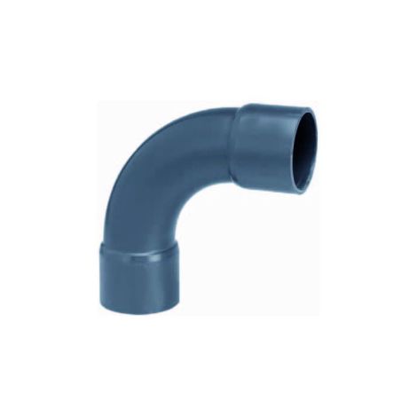 pvc bocht lang 45 graden 50 en 63 mm