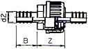 terugslagklep voor slang 13 mm