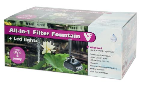 all in 1 filter fountain velda