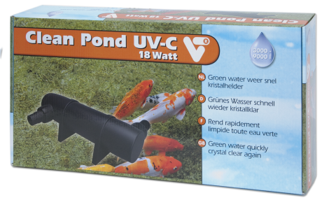 clean pond uv-c 18 watt