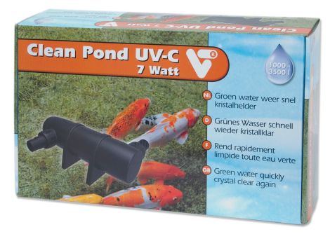 clean pond uv-c 7 watt