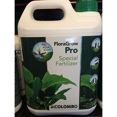Flora Grow Pro,  vloeibare plantenvoeding voor zwaar beplante aquaria.