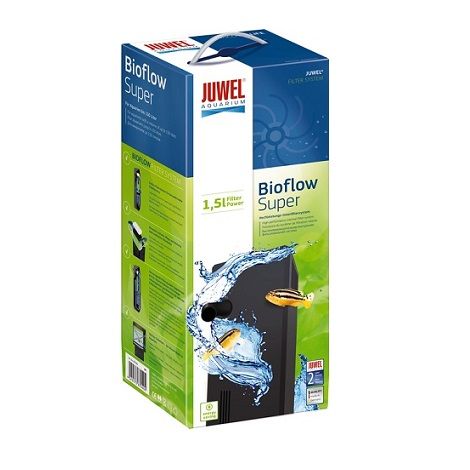 Juwel binnenfilter Bioflow super, zwart.