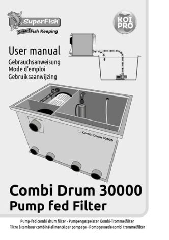 KOI PRO COMBI DRUM 30.000 POMPGEVOED