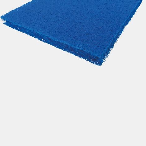 koi pro filter mat 120x110x3.8 cm blauw