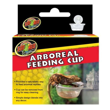 Zoomed arboreal feeding cup