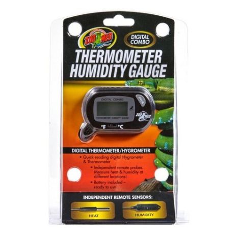 Zoo med thermometer Humidity gauge
