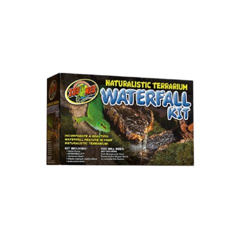 Naturalistic terrarium waterfall kit