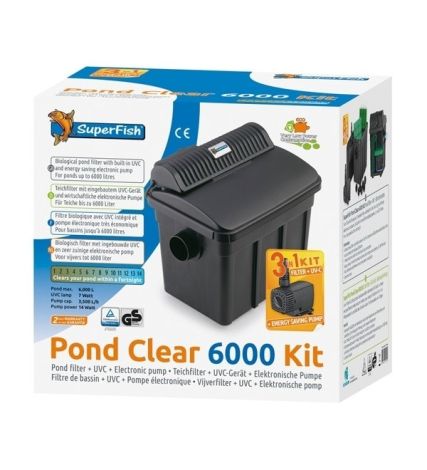 Pond Clear kit 6000