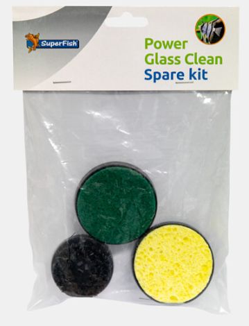 power glass clean spare kit