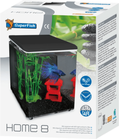 HOME 8 AQUARIUM ZWART