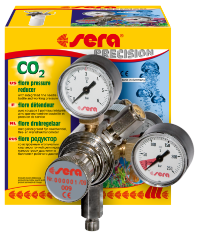 sera flore CO2 drukregelaar voor uitwendig ventiel