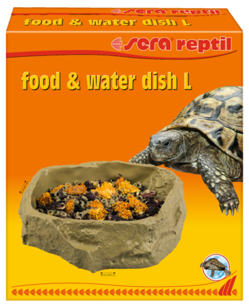 sera reptil food/water dish L