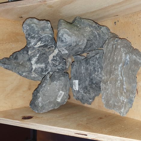 sera Rock Quartz Gray L • 2 – 3 kg