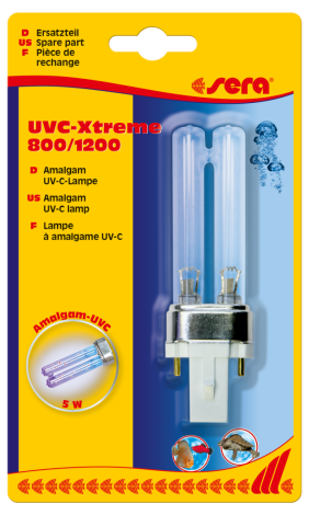 sera UV-C-amalgaamlamp 5 W voor extreme 800, 1200