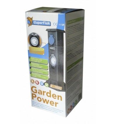 SF GARDENPOWER STEKKERDOOS MET TIMER