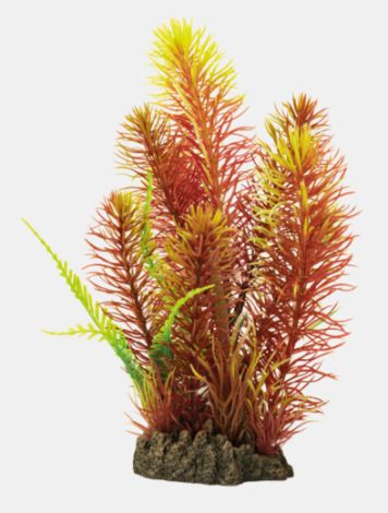sf art plant 25 cm myriophyllum red