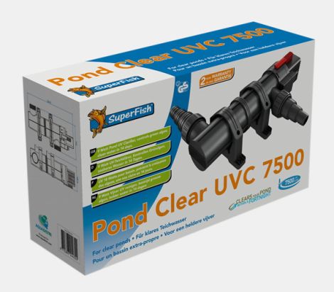 SF Pond clear uv-c 9 watt 7500