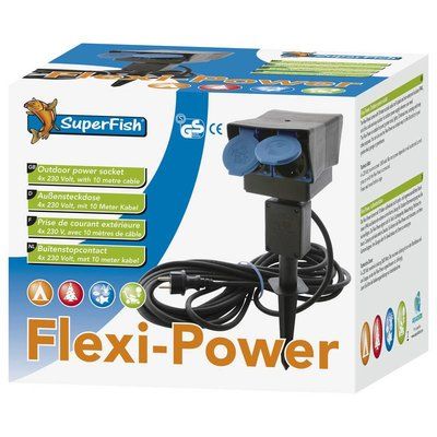 SF FLEXI POWER STEKKERDOOS 8 MTR