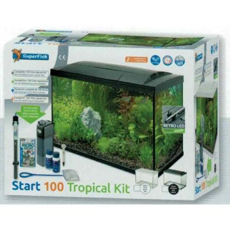 superfish start 100 tropical kit zwart