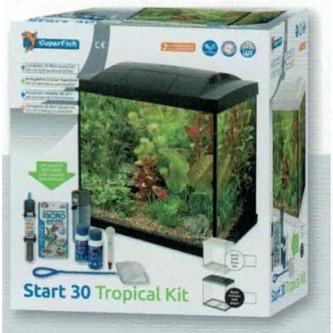 superfish start 30 tropical kit zwart