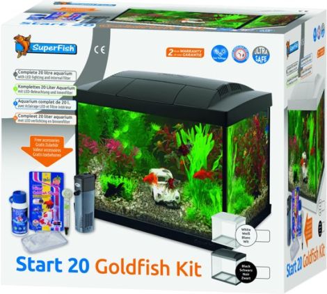 SF start 20 goldfish kit zwart