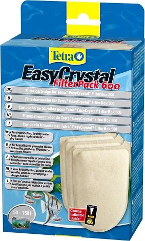 Tetra pak à 3 Easy Crystal filterpack, 600.