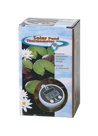 solar thermometer drijvende digitale thermometer