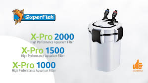 De x-pro aquariumfilters met unieke garantie voorwaarden